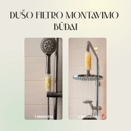 KORĖJOS SPA DUŠO FILTRAS