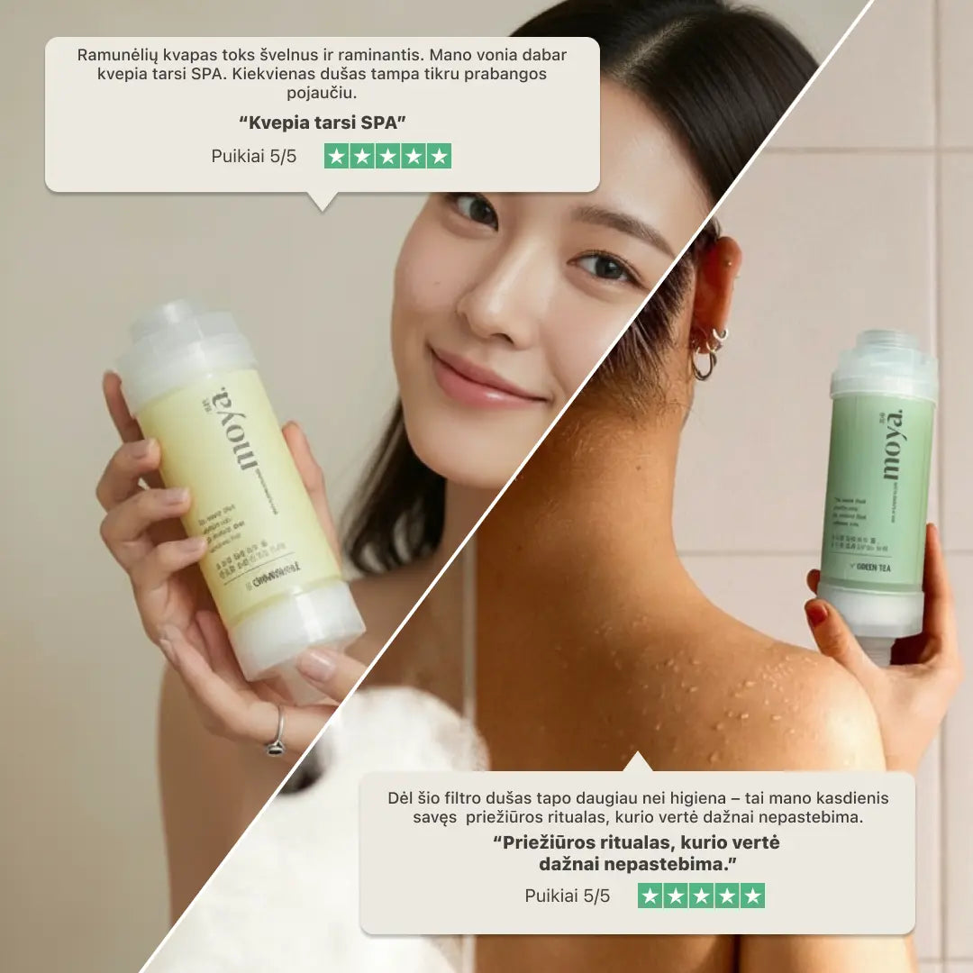 KORĖJOS SPA DUŠO FILTRAS