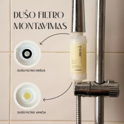 KORĖJOS SPA DUŠO FILTRAS